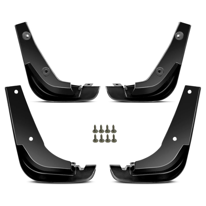 Frankberg 4x Spritzschutz Schmutzfänger Satz Vorne Hinten Kompatibel mit X3 F25 Alle Motoren 2010-20