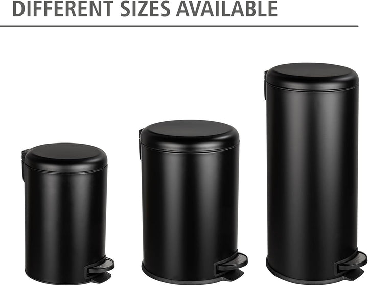 WENKO Küchen Abfalleimer Leman, 30 Liter, Mülleimer mit Absenkautomatik, Tretfunktion, herausnehmbar