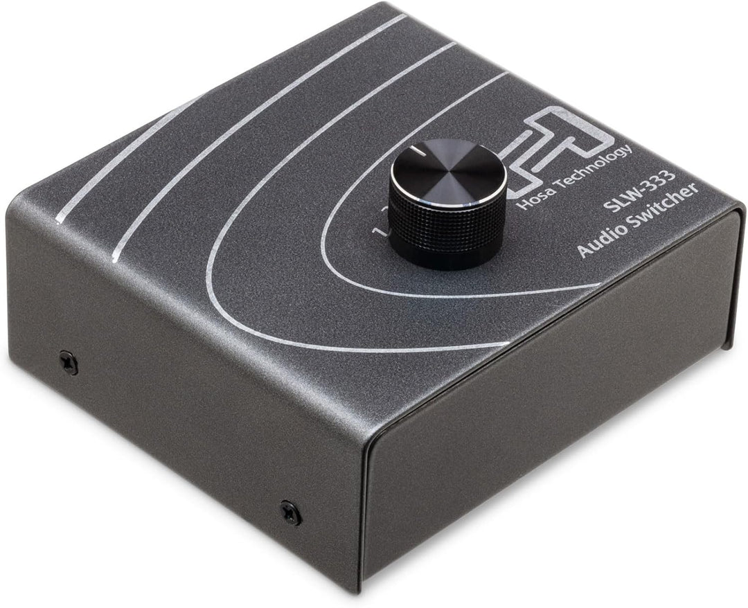 Hosa SLW-333, Audio Switcher, 1/4 in TRS to 3 x 1/4 in TRS