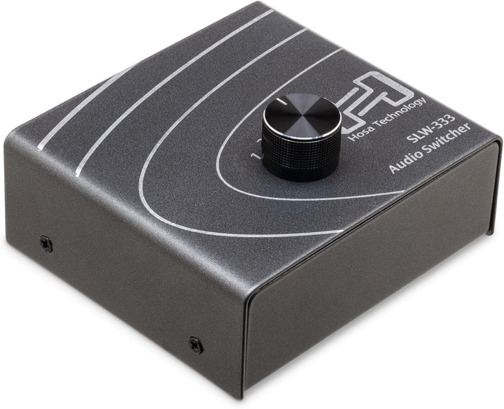 Hosa SLW-333, Audio Switcher, 1/4 in TRS to 3 x 1/4 in TRS