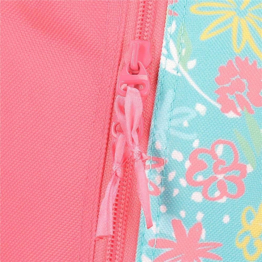Roll Road My Little Town Rucksack, kompakt, 2 Räder, Rosa, 32 x 43 x 21 cm, Polyester, 28,9 l, Rosa,