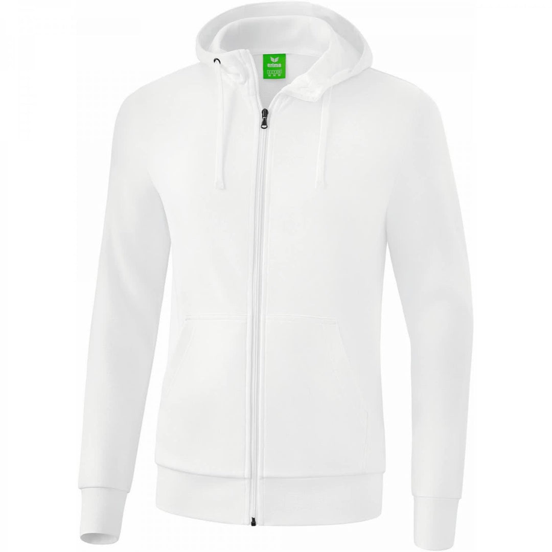 erima Herren Sweatjacke Hooded Jacket M Weiss, M Weiß
