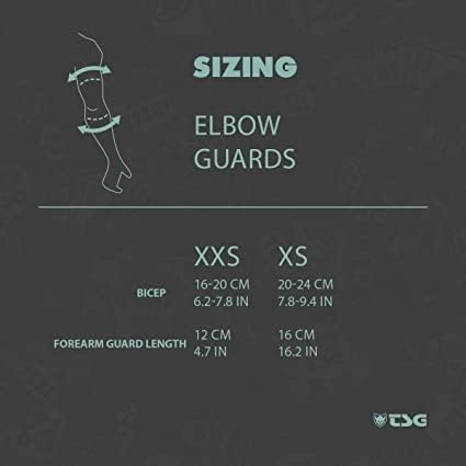 TSG Elbogenschoner Youth Elbow XS Schwarz, XS Schwarz