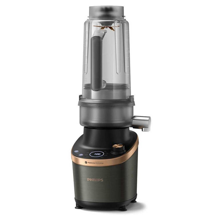 Blender Philips Flip et Juice HR3770/00 7000 Series 1500 W Noir 2 liters Schwarz und Kupfer, 2 liter