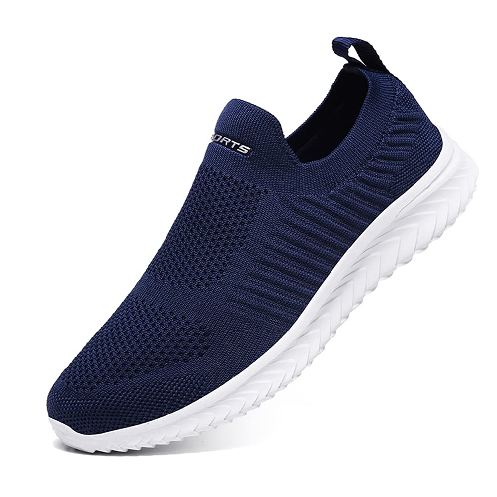 YisiNP Mesh Sneaker Damen Herren Sportschuhe Slip on Laufschuhe Ohne Schnürsenkel Männer Schuhe Snea