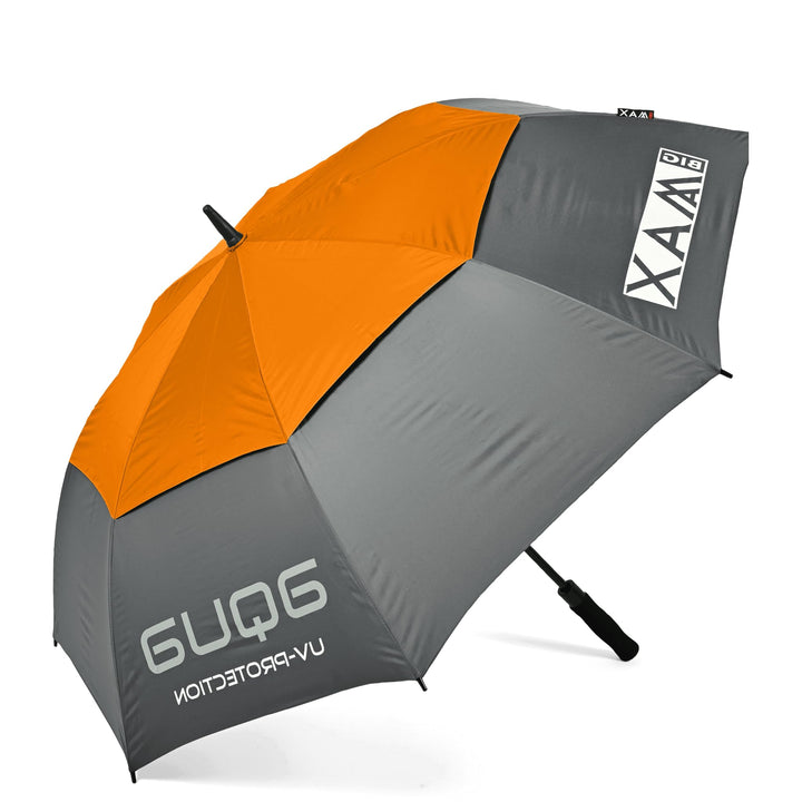 BIG MAX I-Dry Aqua Golf Regenschirm mit UV Schutz - 100% Wasserdicht (Orange)
