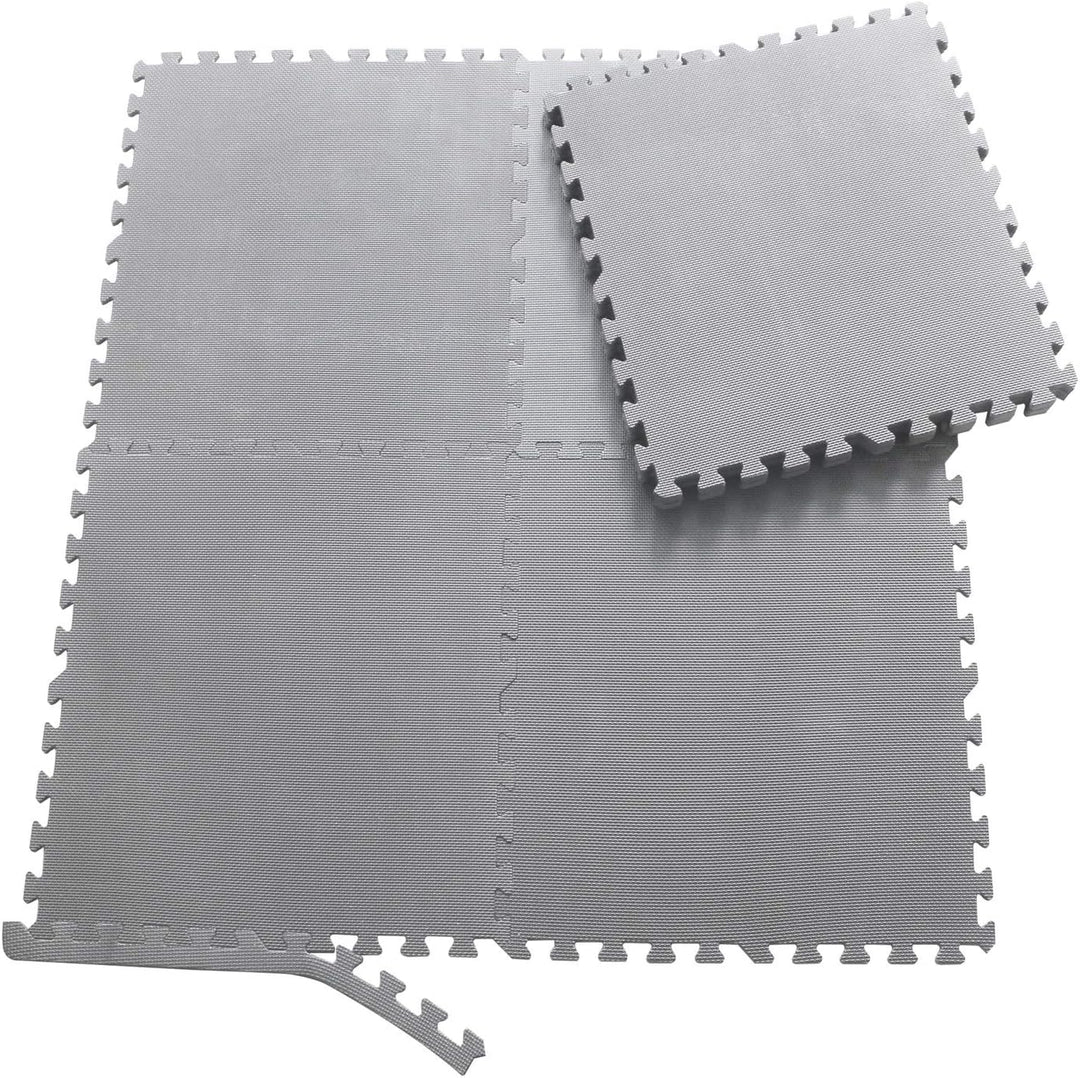 Sporttrend 24® 18 Schutzmatten + 36 Randstücke in schwarz und weiteren Farben 30x30x1 cm | Bodenschu