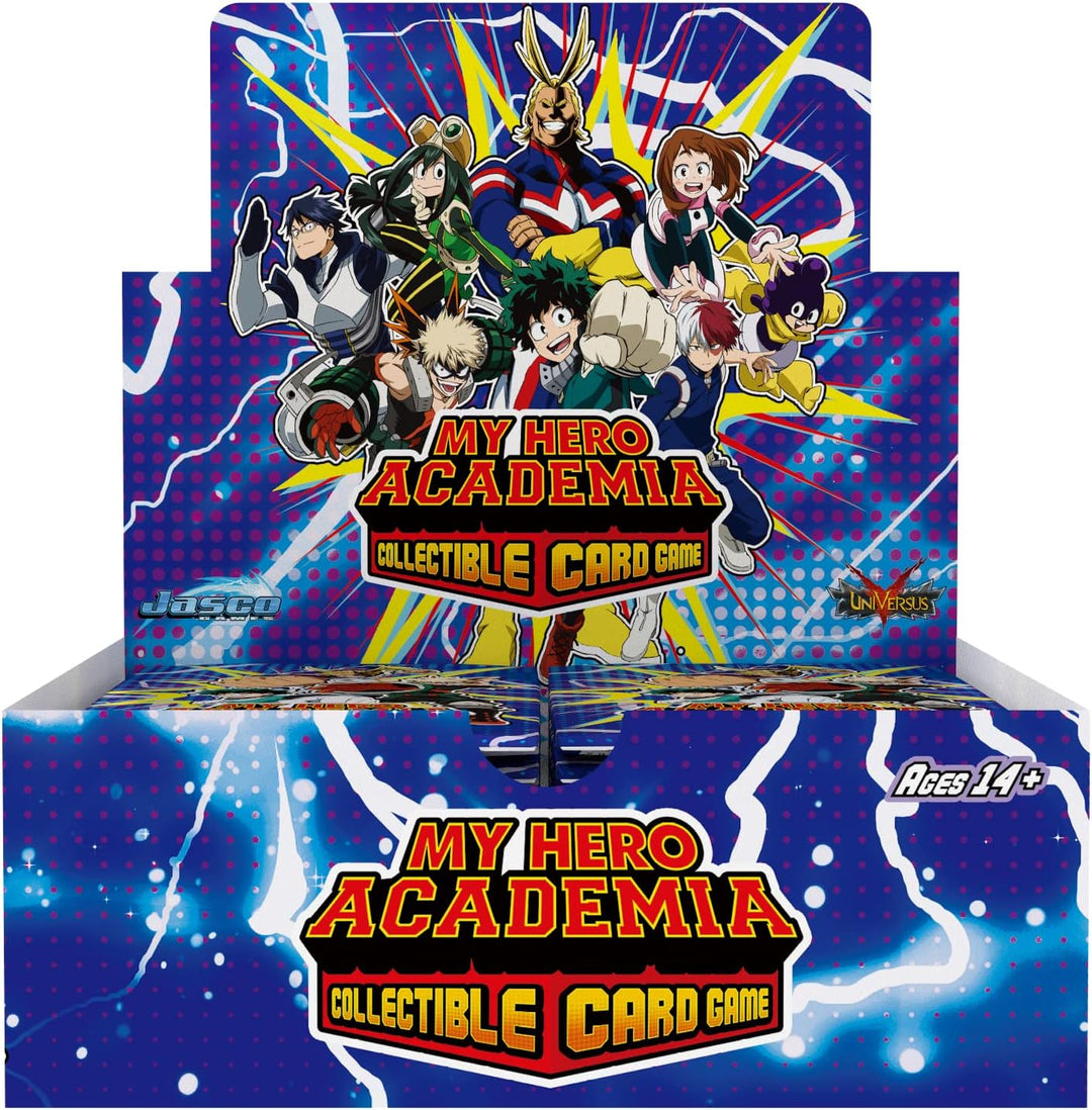 Jasco My Hero Academia Sammelkartenspiel, Booster Wave 1 Display, Kartenspiel, ab 14 Jahren, für 2 S