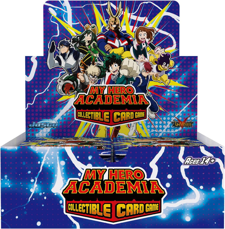 Jasco My Hero Academia Sammelkartenspiel, Booster Wave 1 Display, Kartenspiel, ab 14 Jahren, für 2 S