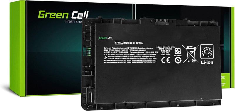 Green Cell Laptop Akku HP BT04XL BTO4XL 687945-001 687517-171 687517-241 687517-2C1 HSTNN-IB3Z HSTNN