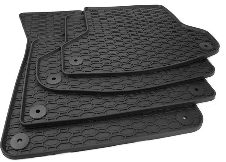 kfz-premiumteile24 Premium Gummimatten Kompatibel mit A3 S3 RS3 (8P) + A3 Sportback Baujahr 05/2003-