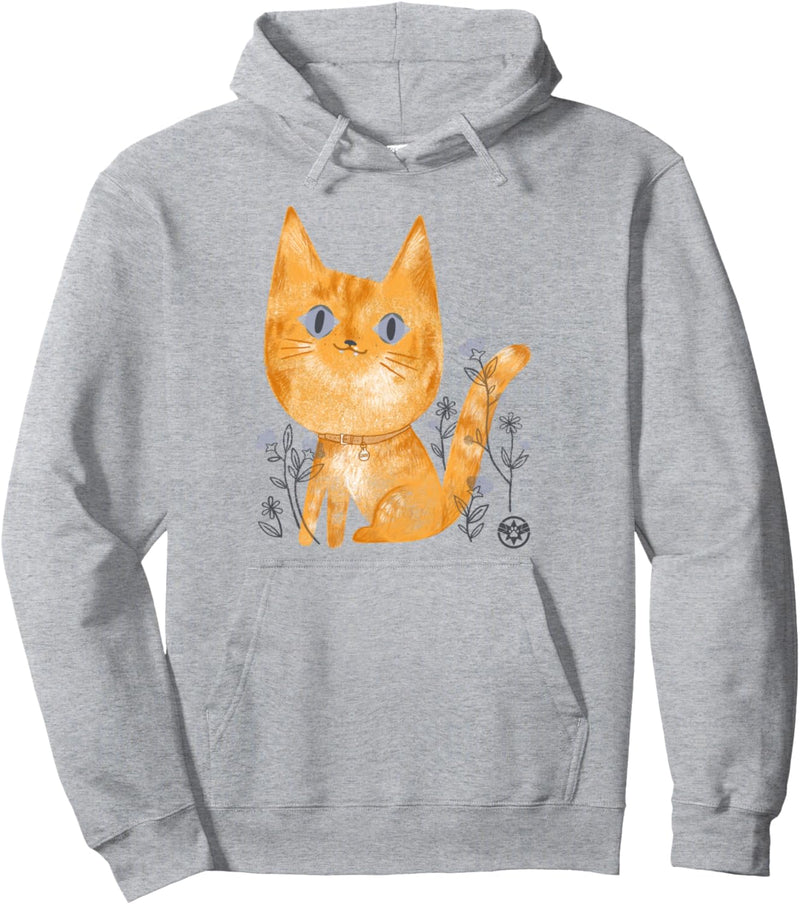 Captain Marvel Goose The Cat Doodle Pullover Hoodie
