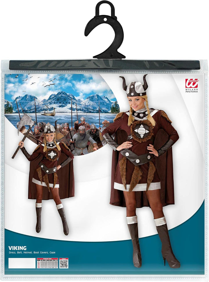 Widmann - Kostüm Wikinger, Kleid, Krieger, Kämpfer, Faschingskostüme, Karneval, M