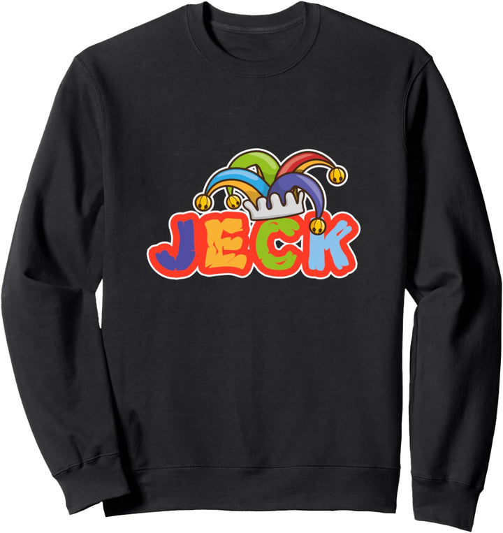 Jeck Karneval Köln Narrenkappe Sweatshirt