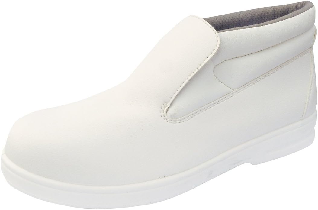 Portwest Steelite Schlupf-Sicherheitsstiefel S2, Grösse: 40, Farbe: Weiss, FW83WHR40 40 EU Weiss, 40