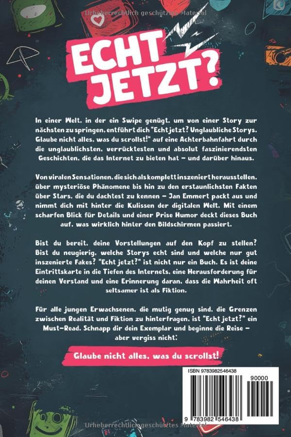 ECHT JETZT? Unglaubliche Storys!: Glaube nicht alles, was du scrollst!, Taschenbuch