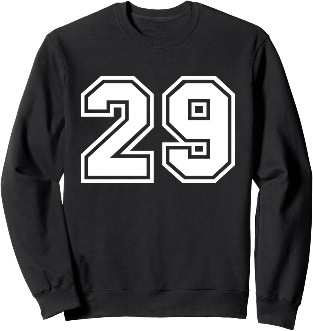 Team Jersey Nummer #29 Sportgeschenk Sweatshirt