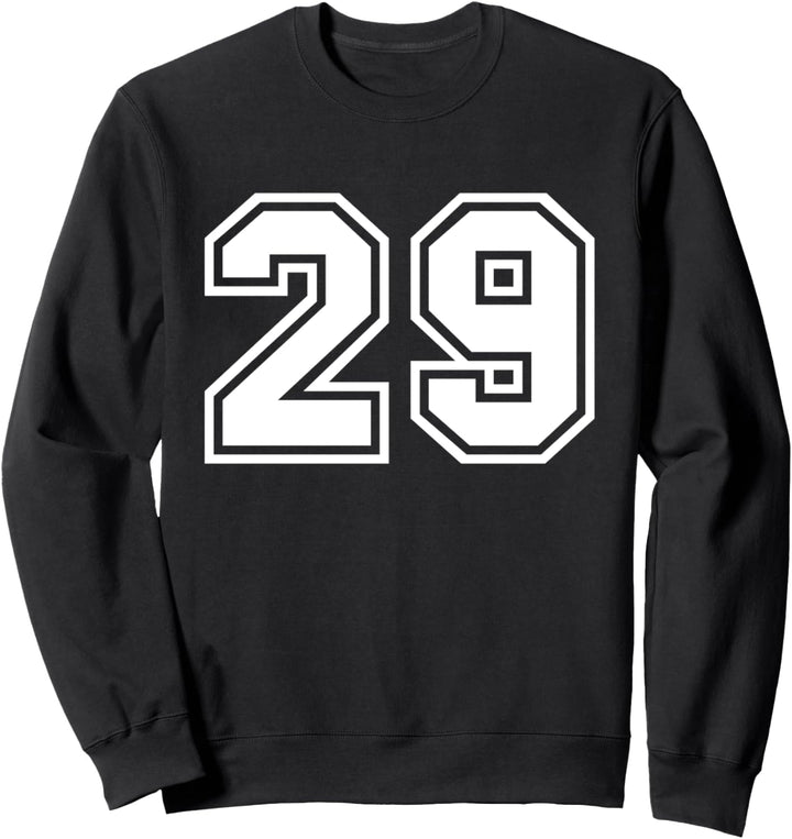 Team Jersey Nummer #29 Sportgeschenk Sweatshirt