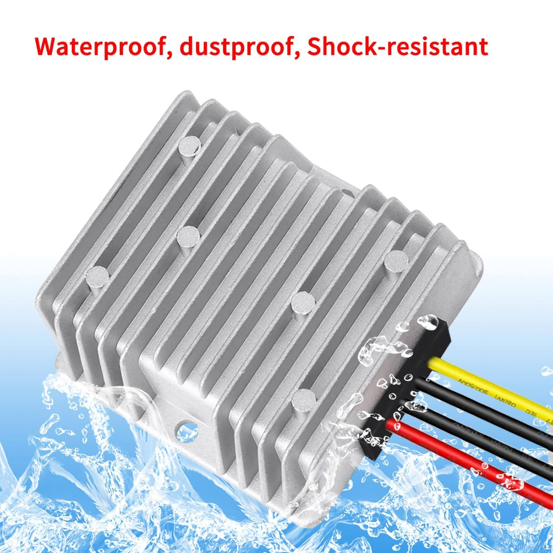 DC/DC-Wandler, Boost-Leistungsmodul von 5 V auf 12 V, 10 A, 120 W, Hochwertige Materialien, Silikonv