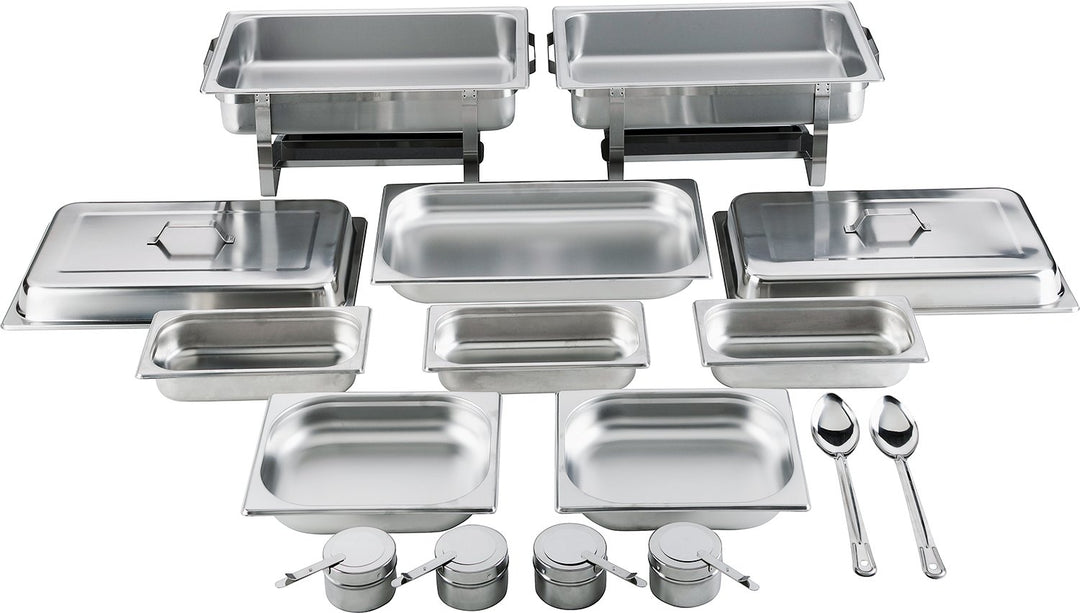 Batania 2 Chafing Dish/Speisewärmer 14 teilig Exklusiv