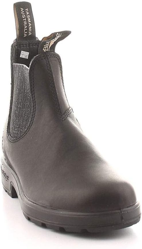 Blundstone Damen Original 500 Series Chelsea Boot 36 EU Black Silver Glitter, 36 EU Black Silver Gli