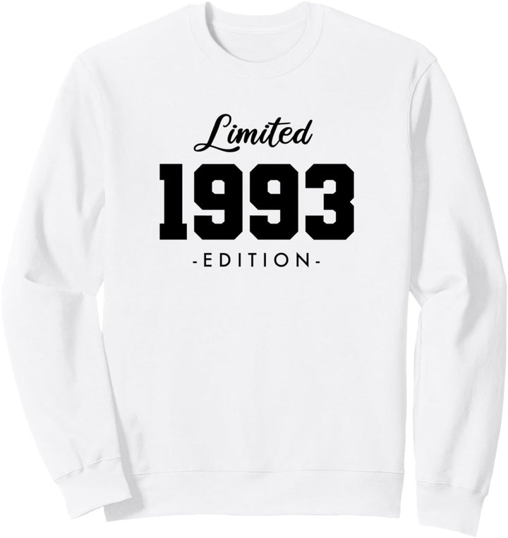 31 Jahre Jahrgang 1993 Limited Edition 31. Geburtstag Sweatshirt