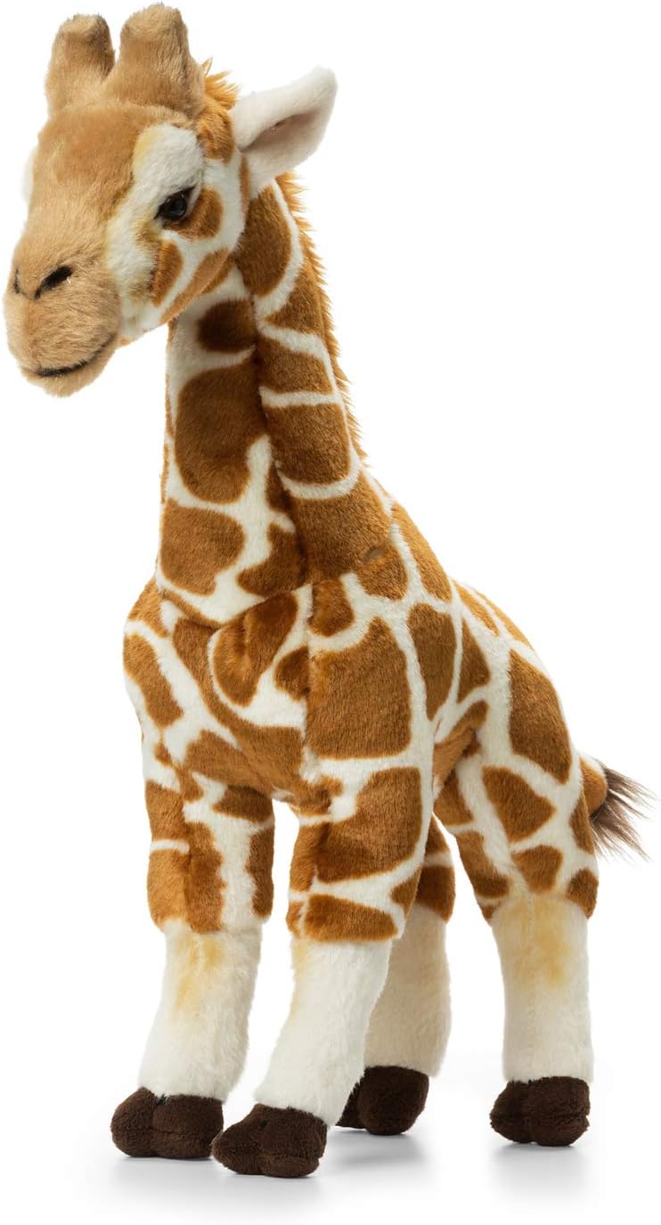 WWF 15195005 Plüsch Kollektion WWF14797 Plüsch-Giraffe, braun, 31 cm