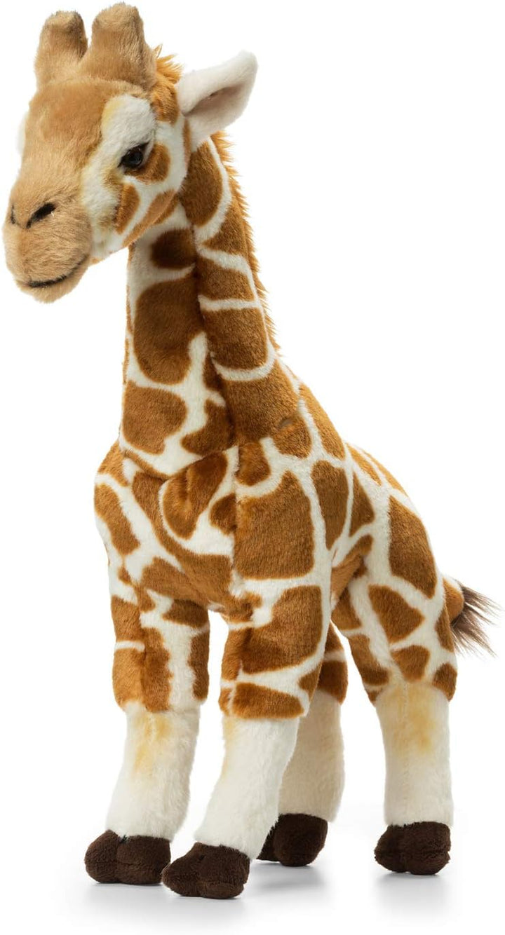 WWF 15195005 Plüsch Kollektion WWF14797 Plüsch-Giraffe, braun, 31 cm