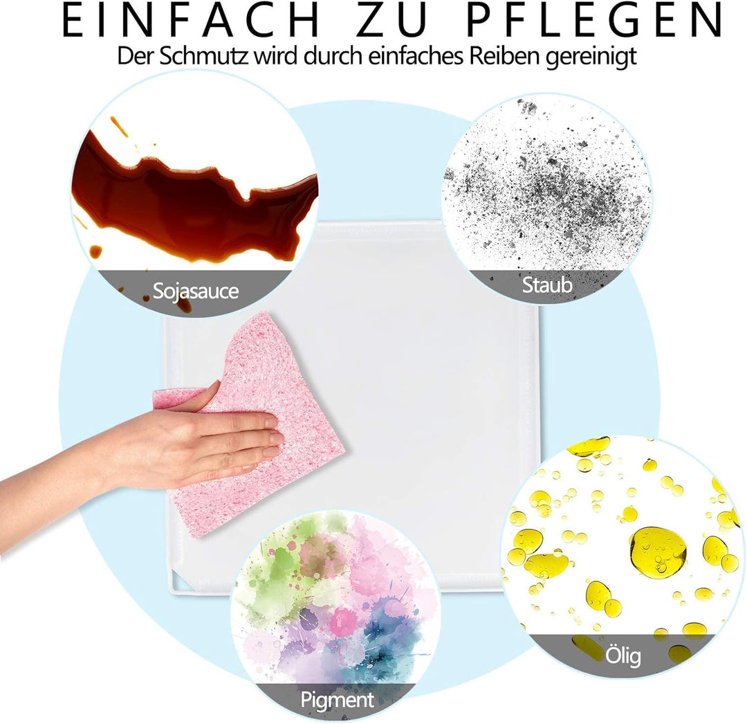 YUENFONG Kleiderschrank Regalsystem aus 6 Würfeln PP Material, Garderobenschrank mit Türen Tragbarer