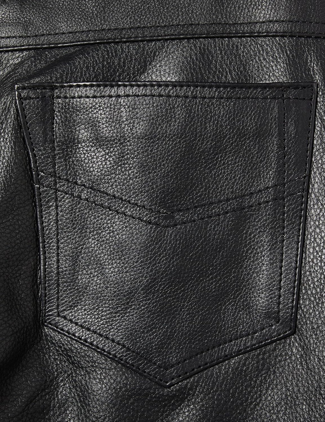 Bikers Gear Australia Motorradjeans für Damen aus weichem Leder für bequeme Passform, Rock‘n‘Roll-St