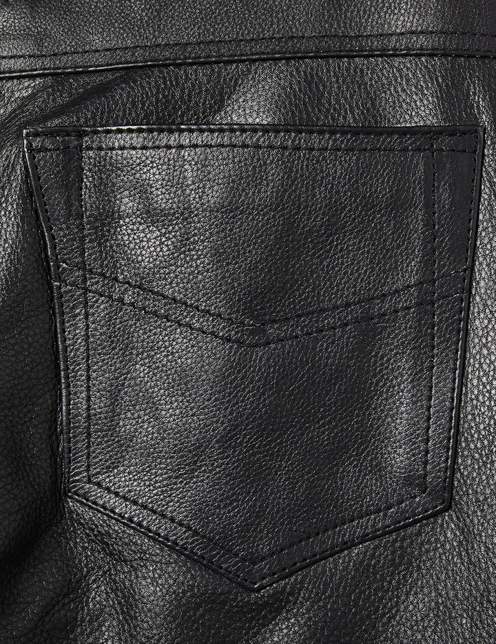 Bikers Gear Australia Motorradjeans für Damen aus weichem Leder für bequeme Passform, Rock‘n‘Roll-St