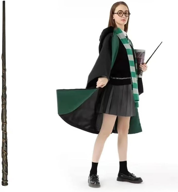 ZYMR Hermine Zauberstab, Holunderstab Harry P Wizarding World Requisite, inkl. zeitumkehrer Kette He
