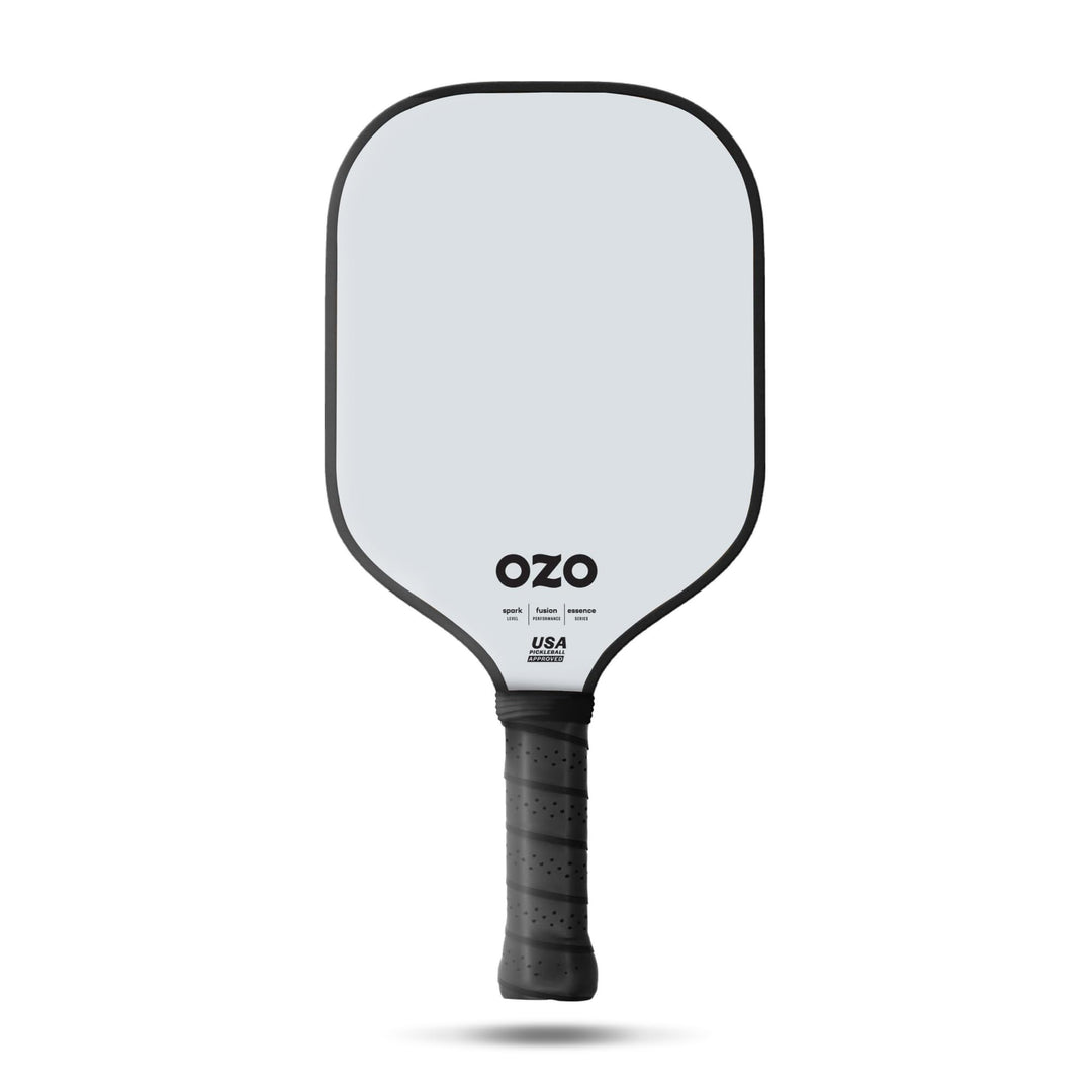 OZO Pickleball Hybrid Schläger für Anfänger Beginner Hybrid Weiss, Beginner Hybrid Weiß