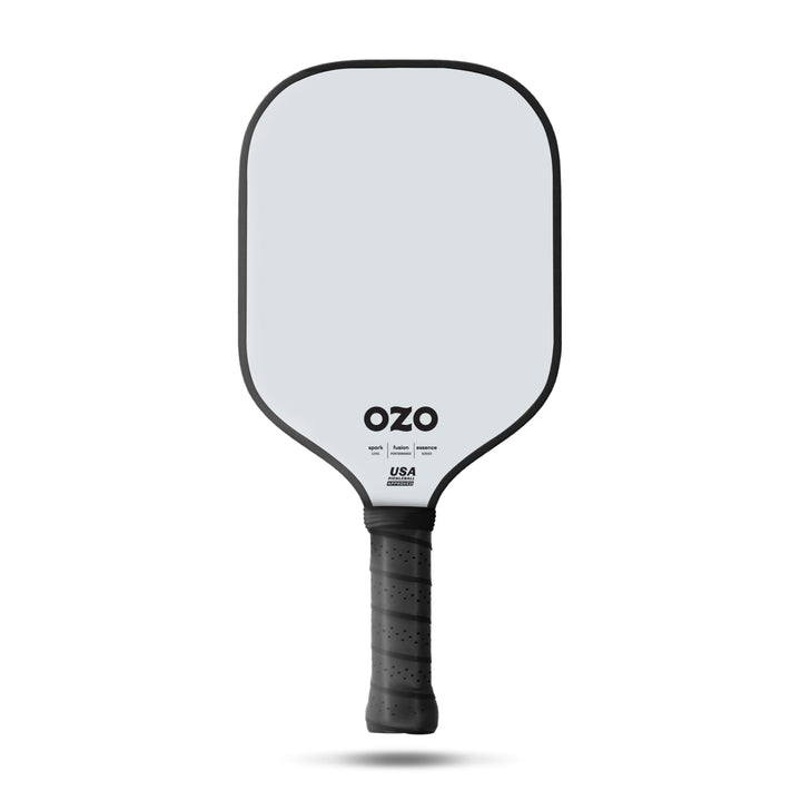 OZO Pickleball Hybrid Schläger für Anfänger Beginner Hybrid Weiss, Beginner Hybrid Weiß