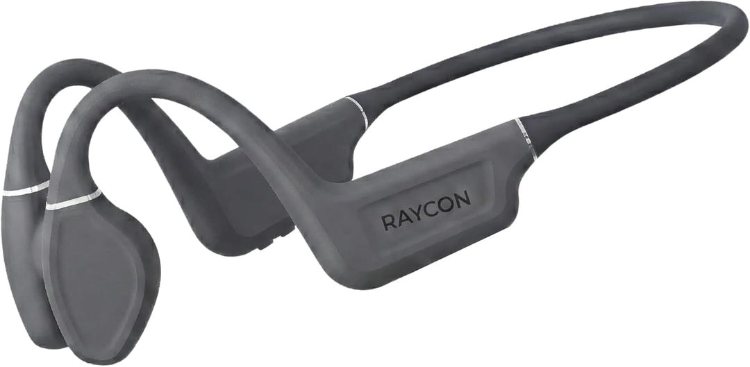 Raycon Knochenleitungs-Kopfhörer, offenes Ohr, Bluetooth-Sport-Ohrhörer mit Mikrofon, IPX68 wasserdi