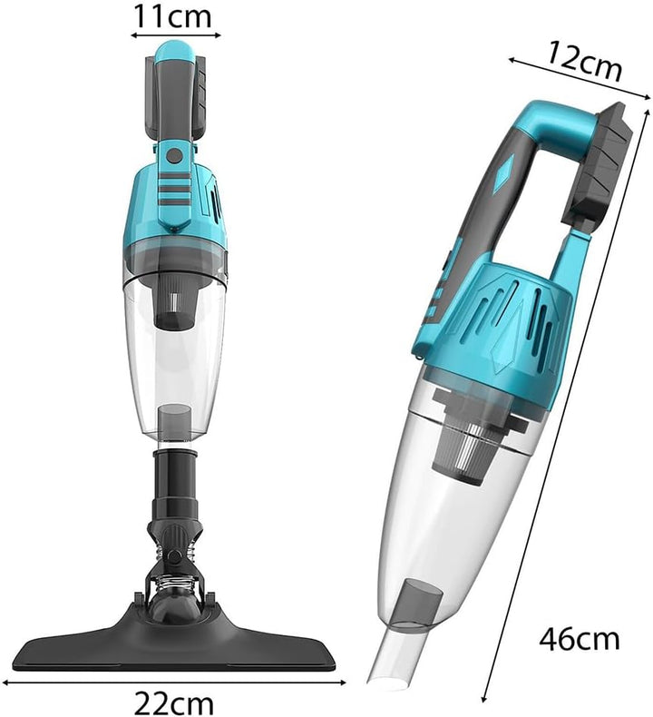 Handstaubsauger 10000Pa,Ersatz für Makita 18V Akku,Mini Handstaubsauger Auto 140W,Bürstenloser Motor
