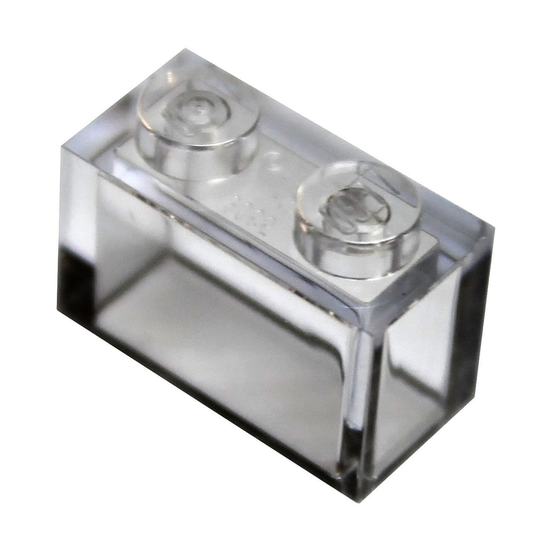 LEGO City - 50 transparent klar / durchsichtig Steine mit 1x2 Noppen