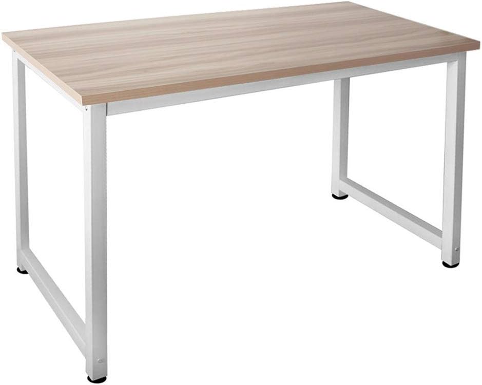 Kingpower Tisch Computertisch PC Schreibtisch Bürotisch 120 x 60 cm Auswahl, Farbe:Schwarz/Weiss Sch