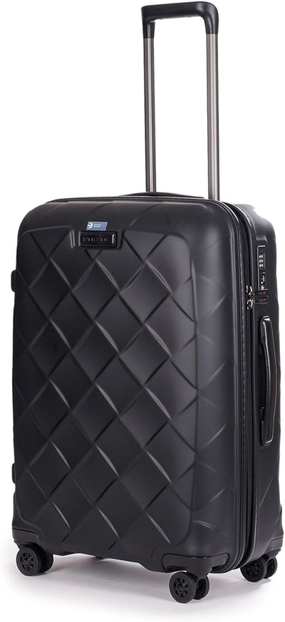 Stratic Leather and More - 4-Rollen-Trolley 66 cm M matt Black Matt Black onesize, Matt Black onesiz