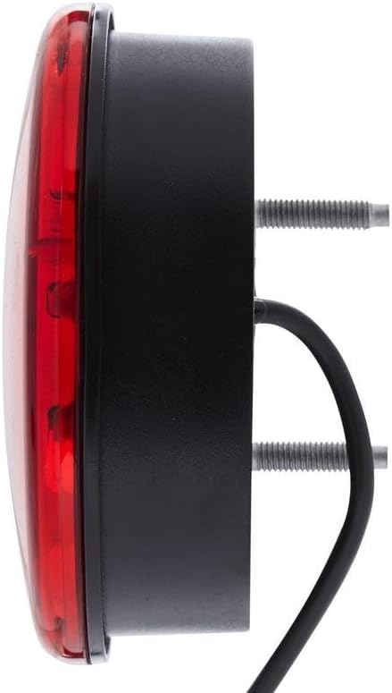 HELLA - Nebelschlussleuchte - LED - 24/12V - Anbau - Lichtscheibenfarbe: rot - Kabel: 500mm - Stecke
