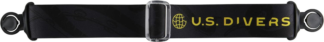 US Divers | Schnorchelmaske Avila für Erwachsene L BLACK DARK GREY, L BLACK DARK GREY