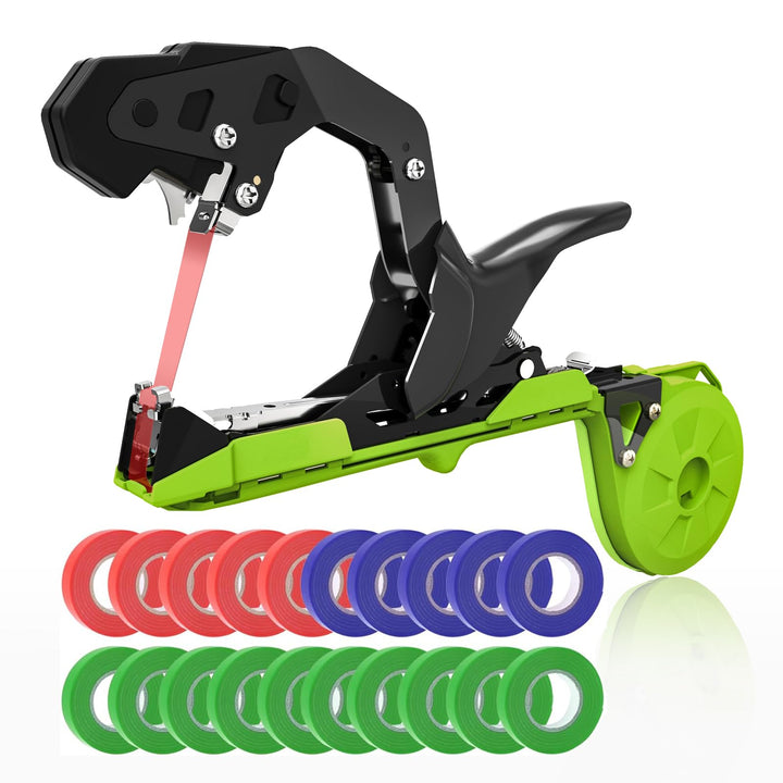 SWANSOFT Pflanzenbindemaschine, Bindezange für Pflanzen Profi, 420g leichte Handbindemaschine für We