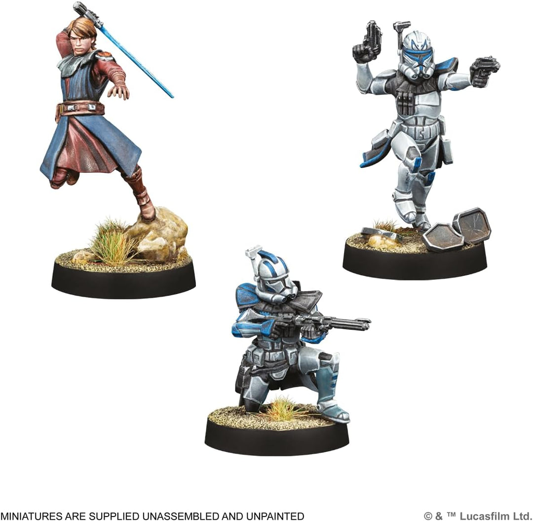 Asmodee, Star Wars: Legion – Heroes of The Clone Army (Helden der Klonarmee), DE-Version, Tabletop-E