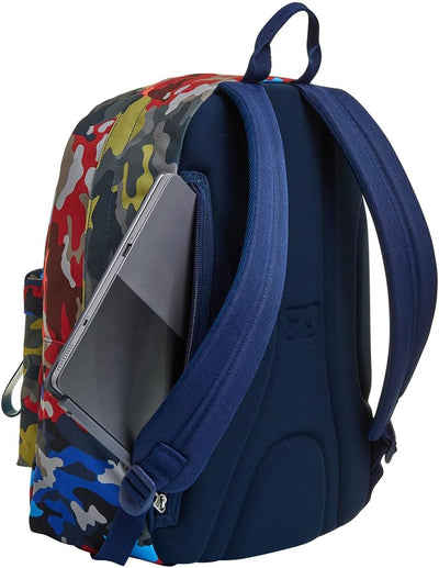 RUCKSACK ISCHOOLPACK SEVEN Geräumige Schultasche für Teenager, Mädchen und Jungen, mit Laptopfach &