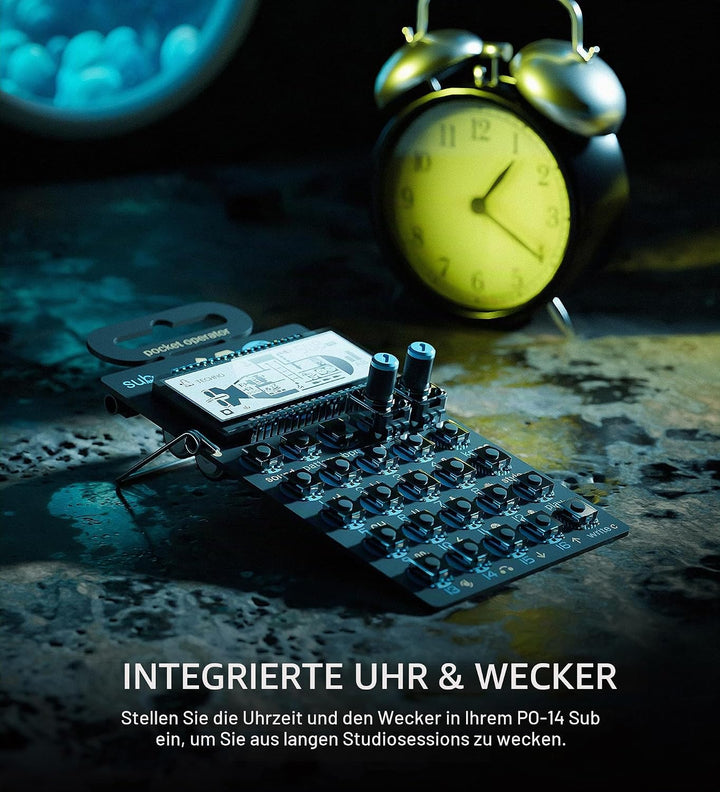 Teenage Engineering PO-14 Sub Pocket Operator - Bass-Synthesizer PO-14 Sub - Bass-Synthesizer Single
