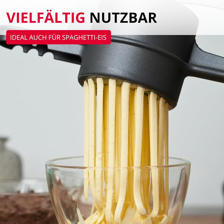 Westmark Spätzle- und Kartoffelpresse Spätzlechef, Traditionelle Lochung für Spätzle wie handgemacht