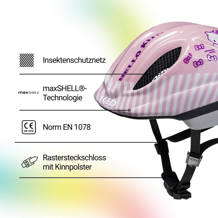 KED Kinderhelm Meggy II Originals S/M (49-55cm) Hello Kitty, S/M (49-55cm) Hello Kitty