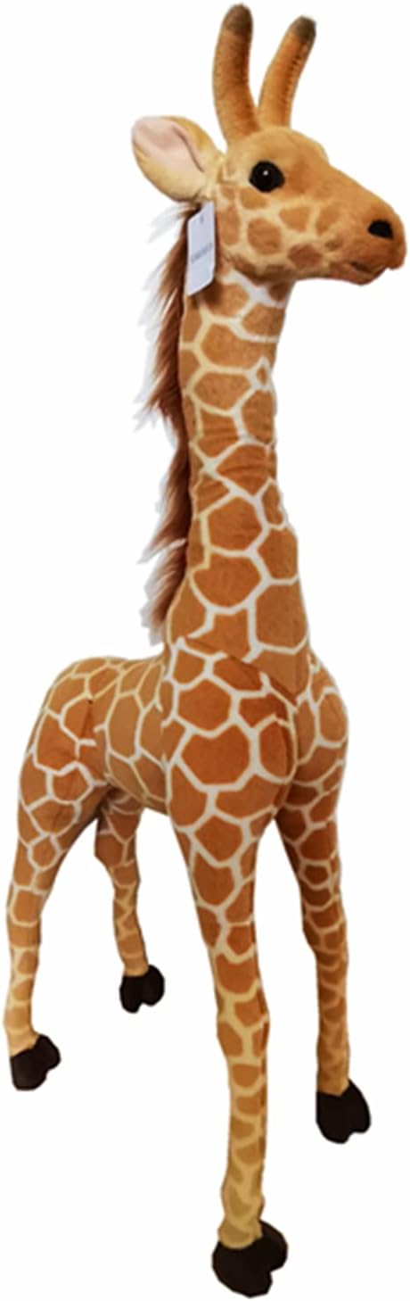 100cm 40" Giraffe Stofftier Grosses Plüschtier Babyzimmer Grosse Dekoration Figur Partydekoration