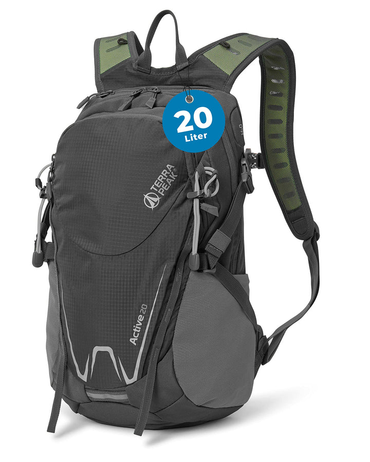 Terra Peak® Premium Wanderrucksack 20L (ACTIVE 20) Damen & Herren klein - Trekkingrucksack ergonomis