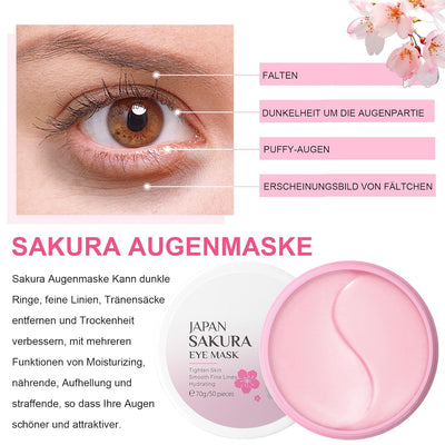 Hautpflege Set für Teenager-Mädchen, Japan Sakura Skincare Set, Anti-aging Gesichtspflege Set, Tägli